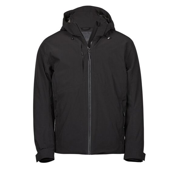 Tee Jays Mens All Weather Jacket / Black
